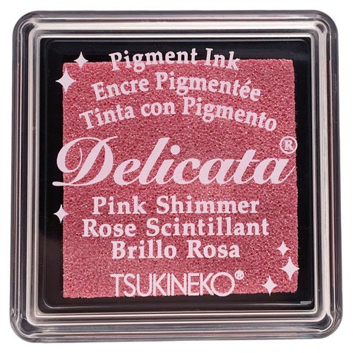 85033 - Delicata - Mini - Pink Shimmer - Stempelkissen - 85033 - Delicata - Mini - Pink Shimmer - Stempelkissen -