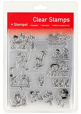 46848 - Clear Stamp Set - Max und Moritz - 46848 - Clear Stamp Set - Max und Moritz -