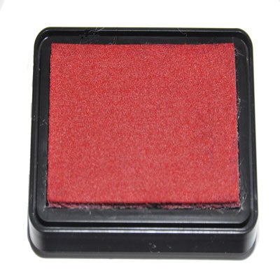43214 - Tinten-Stempelkissen - Rot - 32x32 mm 43214 - Tinten-Stempelkissen - Rot - 32x32 mm
