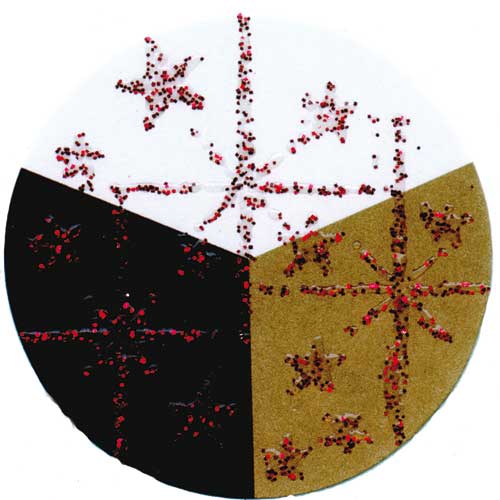 65034 - Embossing-Pulver - 10 Gramm - Transparent / Rot Glimmer - 65034 - Embossing-Pulver - 10 Gramm - Transparent / Rot Glimmer -