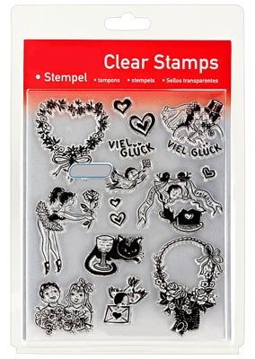 46841 - Clear Stamp Set - Verliebt - Verlobt - Verheiratet - 46841 - Clear Stamp Set - Verliebt - Verlobt - Verheiratet -