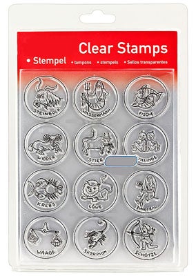 46853 - Clear Stamp Set - Sternzeichen - 46853 - Clear Stamp Set - Sternzeichen -