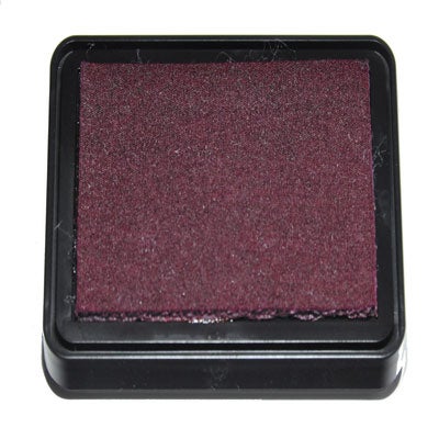 43225 - Tinten-Stempelkissen - Bordeaux - 32x32 mm 43225 - Tinten-Stempelkissen - Bordeaux - 32x32 mm