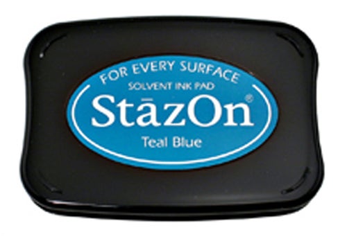 98263 - StazOn - Teal Blue - Stempelkissen - 98263 - StazOn - Teal Blue - Stempelkissen -