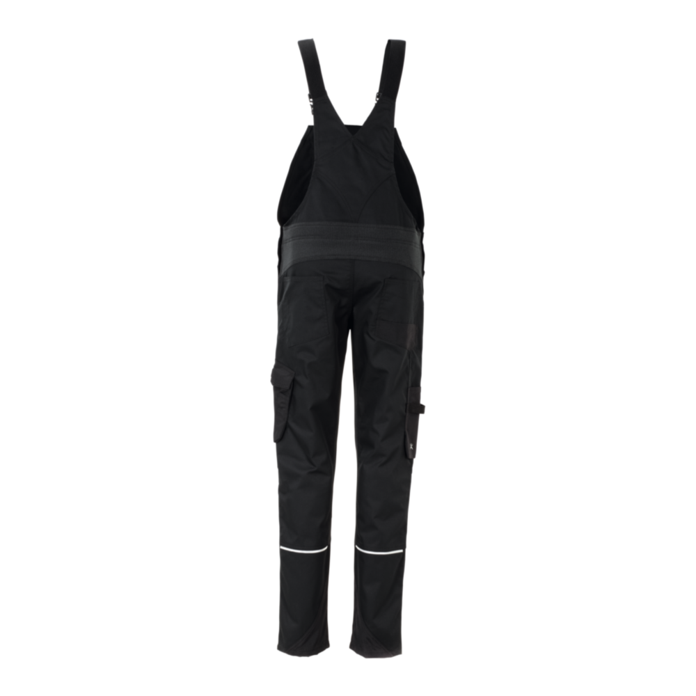 Planam Norit Damen Latzhose schwarz/schwarz Gr. 52, 6530052 – Bild 3
