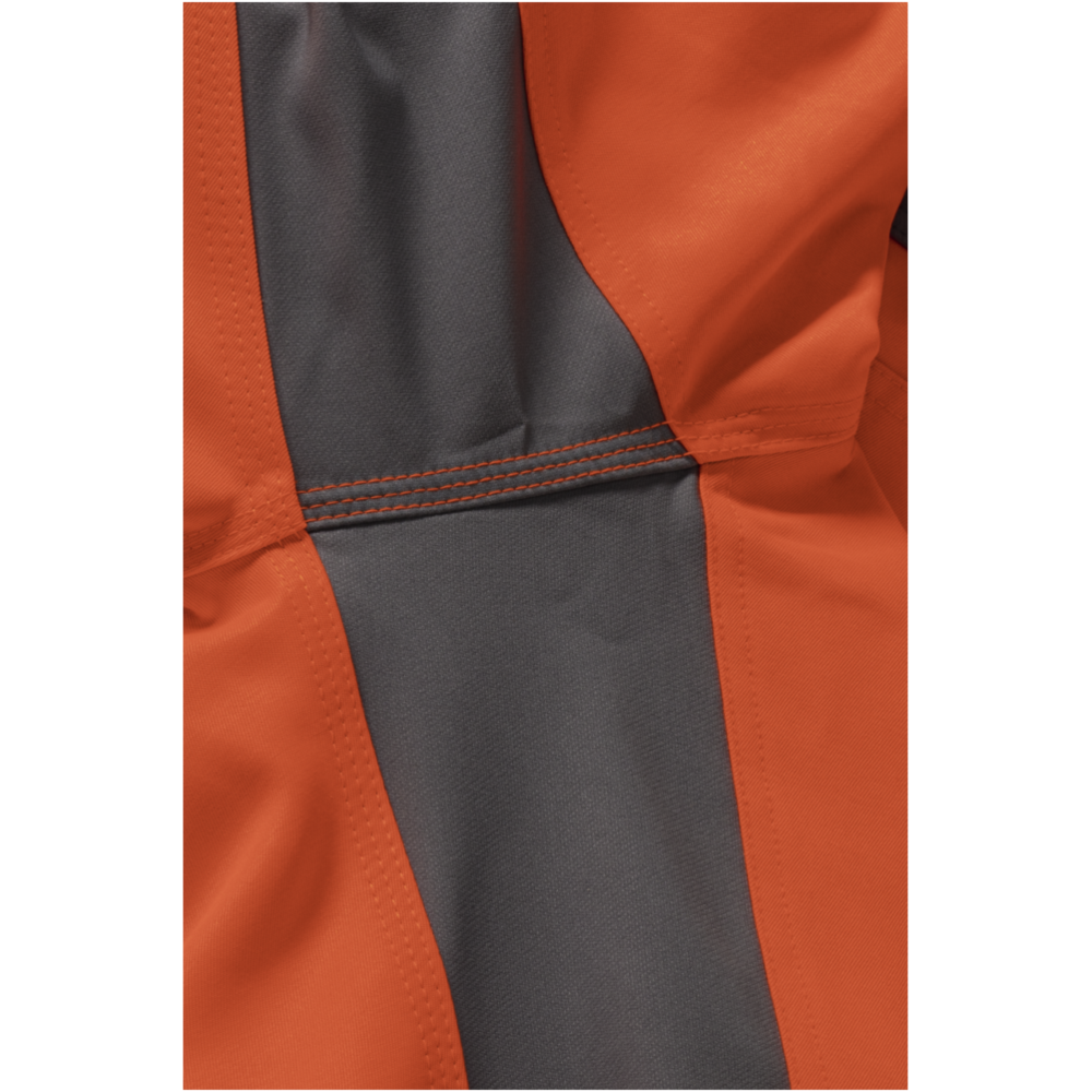 Norit_Warnschutz_Damen_Bundhose_orange_zink_Detail1