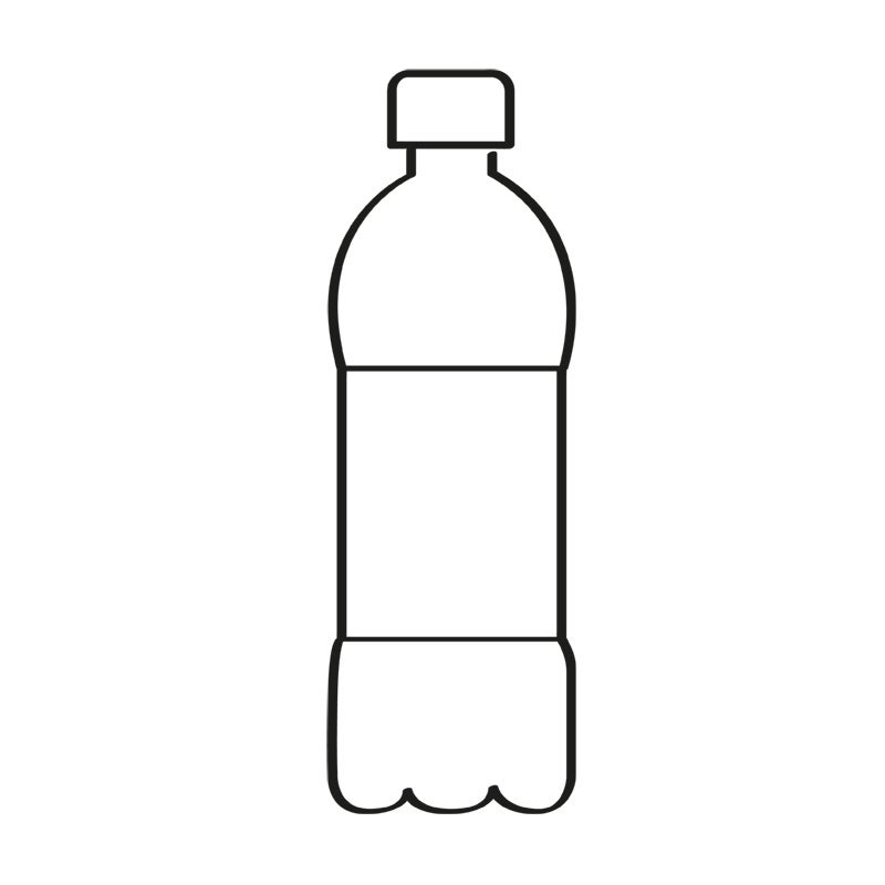 Obermaterial_Recycelte_PET-Flasche