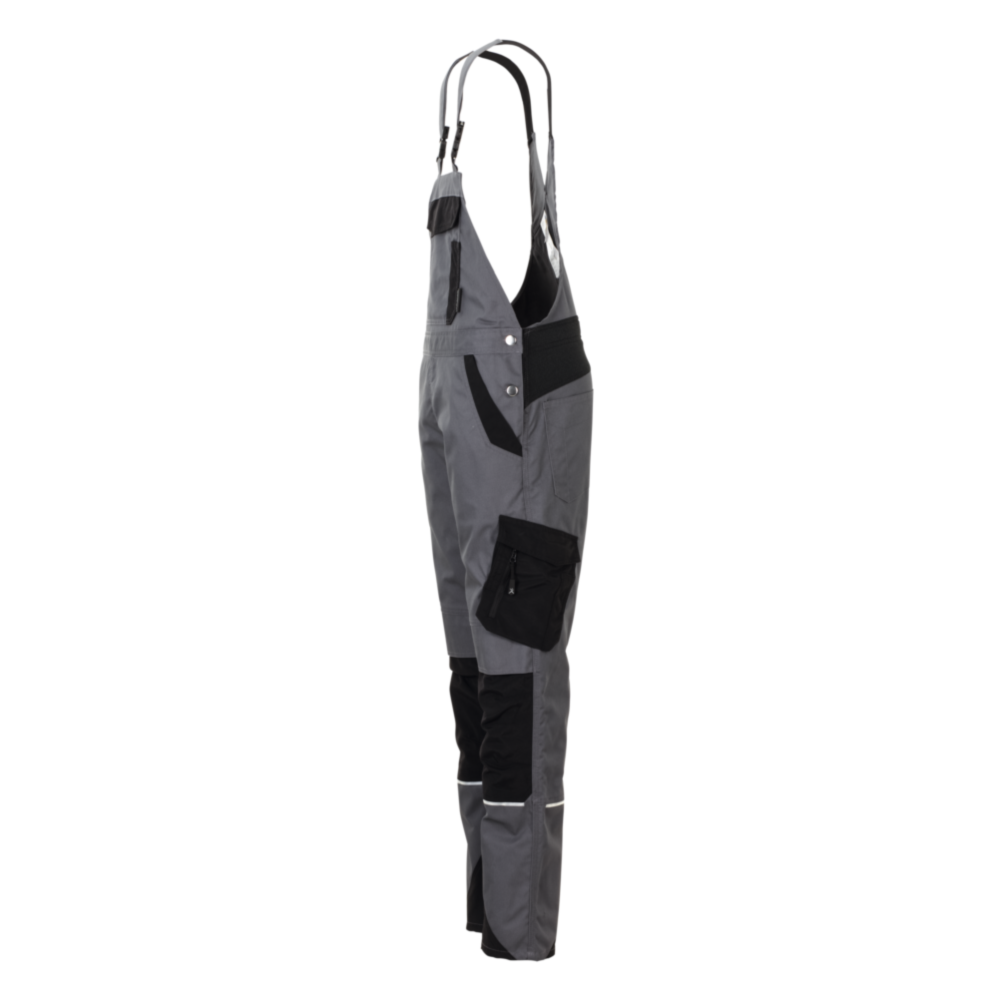 Planam Norit Damen Latzhose schiefer/schwarz Gr. 36, 6531036 – Bild 4