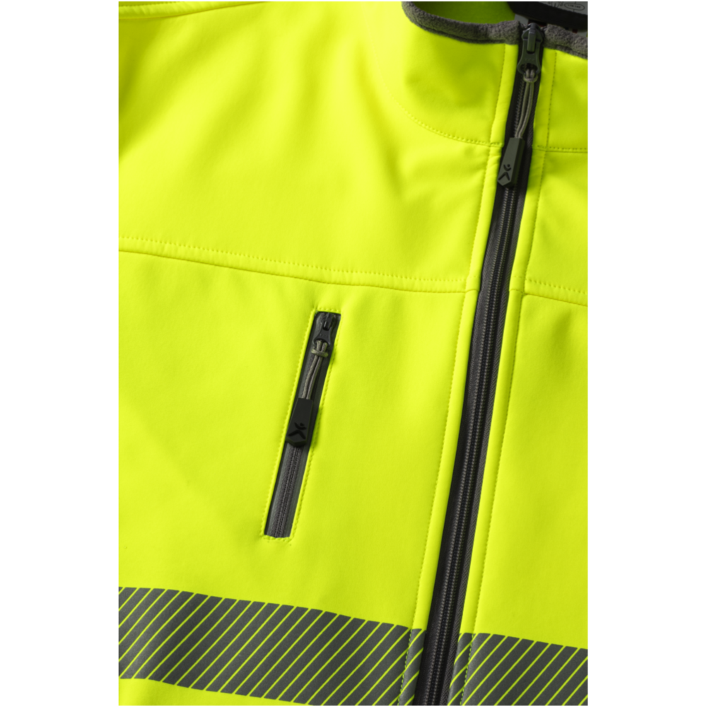 Norit_Warnschutz_Damen_Pure_Softshelljacke_gelb_Detail1
