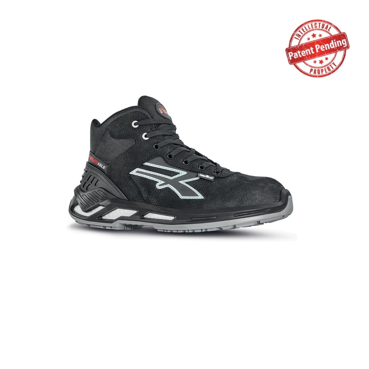 scarpa-antinfortunistica-upower-modello-arden-linea-red360-vista-laterale