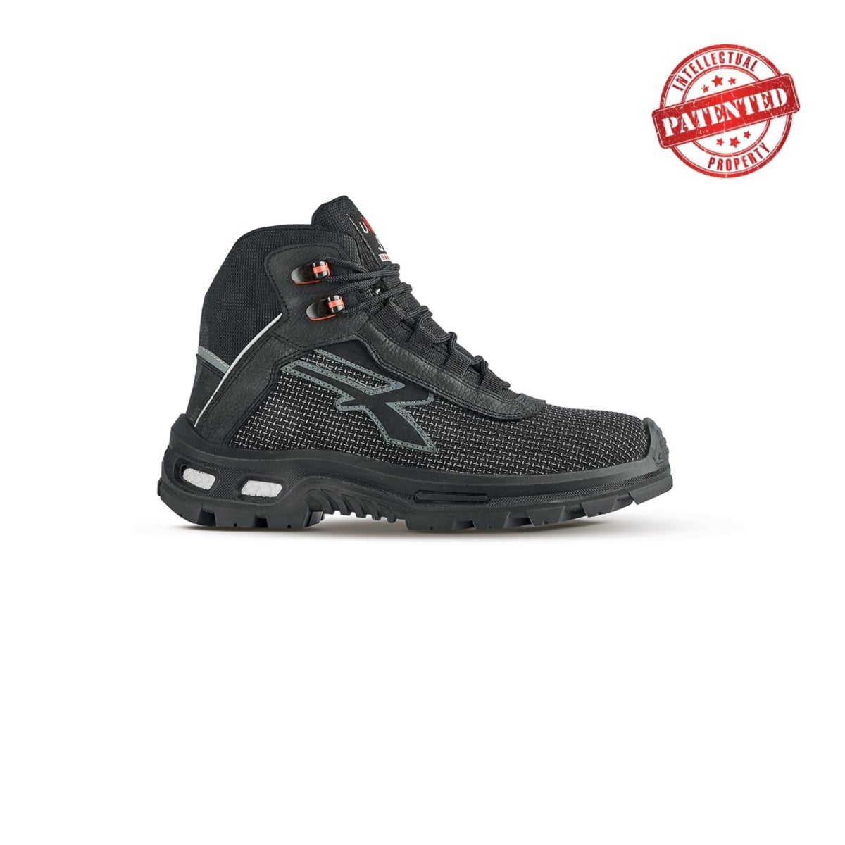 scarpa-antinfortunistica-upower-modello-rescue-linea-redover-vista-laterale