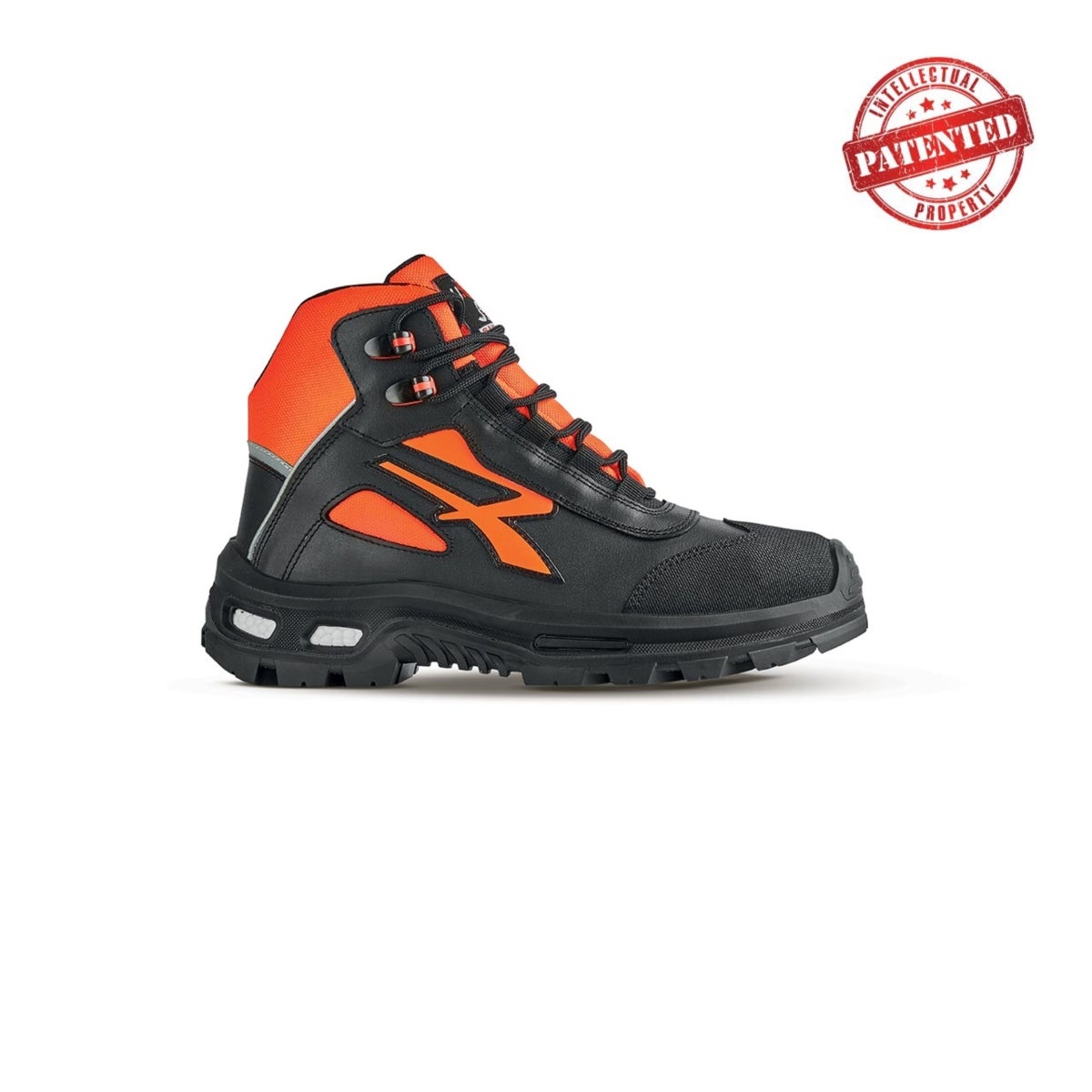 scarpa-antinfortunistica-upower-modello-kreed-linea-redover-vista-laterale