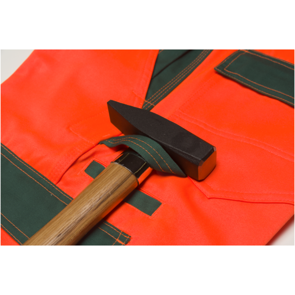 Planam Warnschutz Latzhose gelb/marine Gr. 70, 2027070 – Bild 6