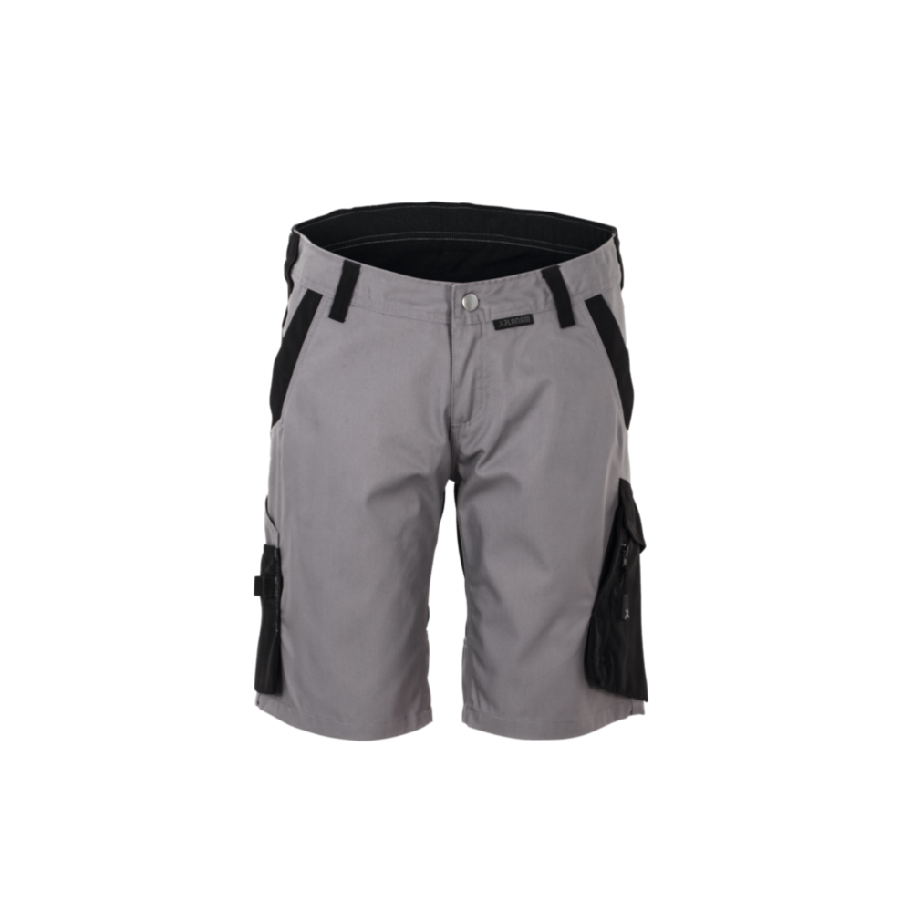 Planam Norit Damen Shorts zink/schwarz Gr. L, 6466052