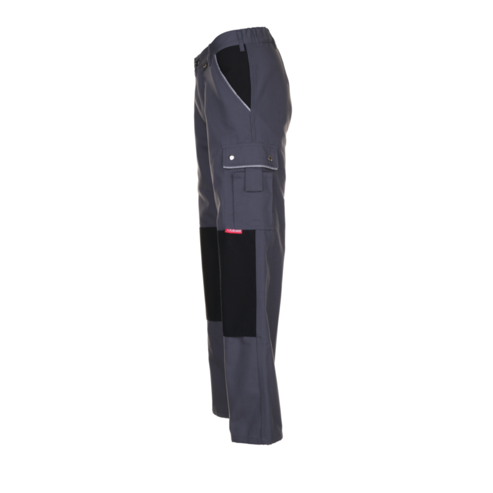 Planam Canvas 320 Bundhose grau/schwarz Gr. 26, 2123026 – Bild 3