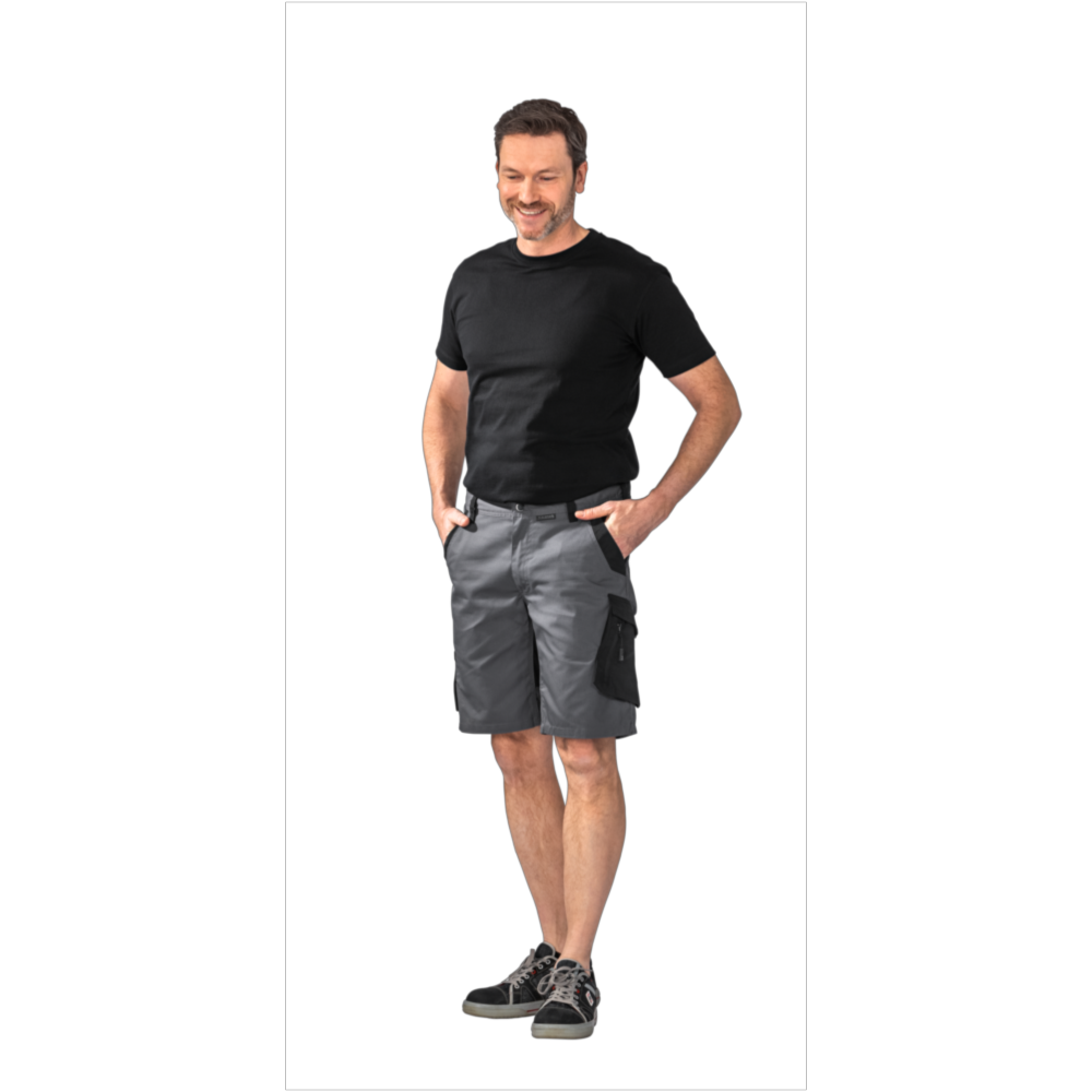 Planam Norit Herren Shorts schiefer/schwarz Gr. XXL, 6451060 – Bild 2