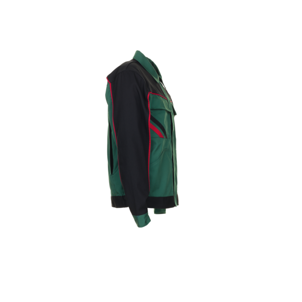 Planam Highline Bundjacke grün/schwarz/rot Gr. 57, 2315057 – Bild 5
