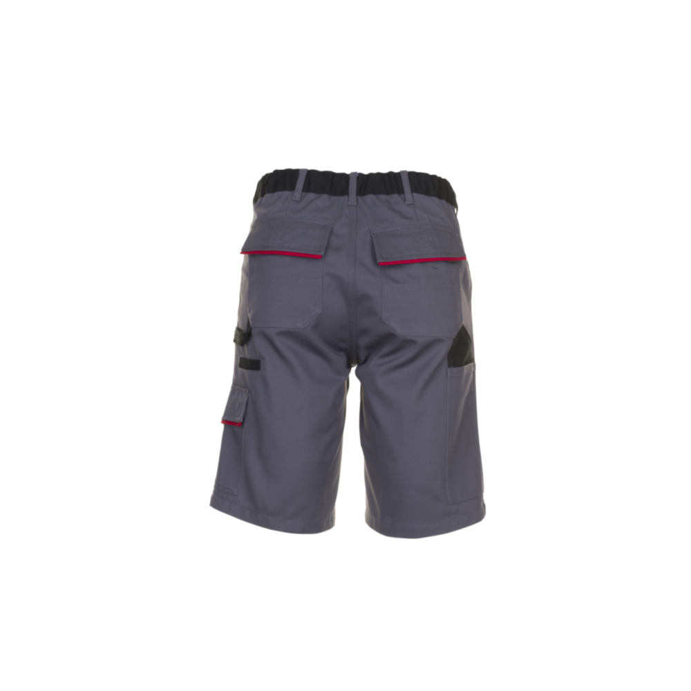 Planam Highline Shorts schiefer/schwarz/rot Gr. M, 2372048 – Bild 5