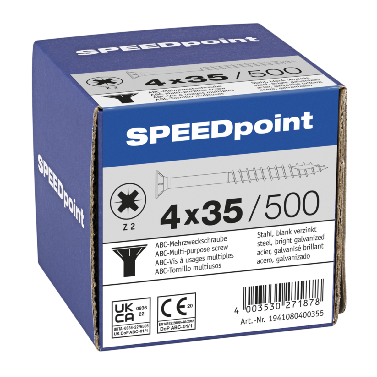 1941080400355-4003530271878-1-SPEEDPOINT-UNIVERSALSCHRAUBE-STAHL-KREUZSCHLITZ-Z-SENKKOPF-TEILGEWINDEvjcpGGtHHN3oZ