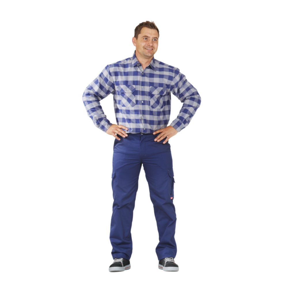 Planam Outdoor Easy Herren Bundhose marine Gr. 54, 3002054 – Bild 2