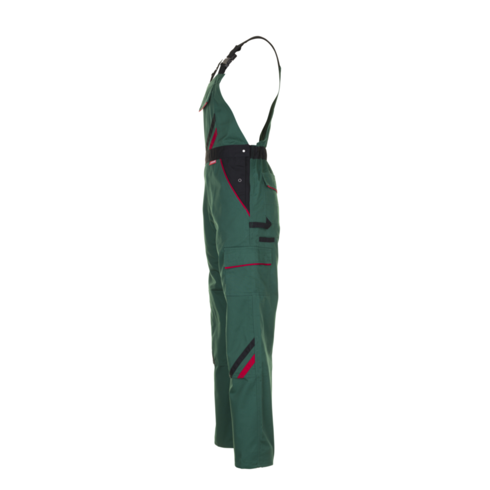 Planam Highline Latzhose grün/schwarz/rot Gr. 65, 2335065 – Bild 4