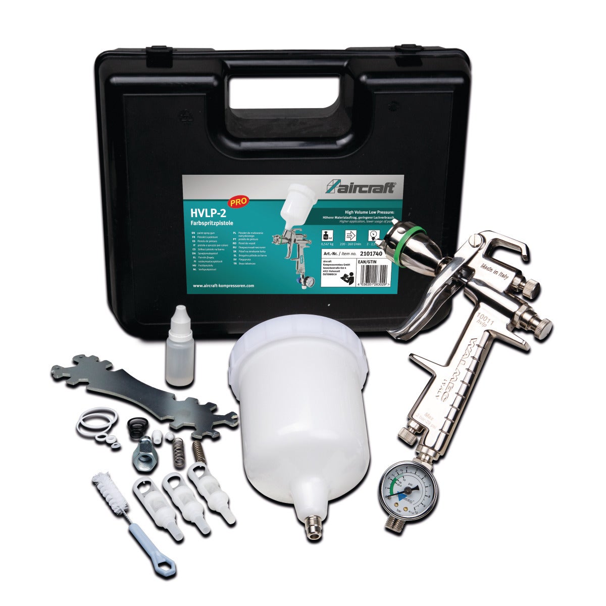 Aircraft Farbspritzpistole HVLP-2 PRO, 2101740 – Bild 7