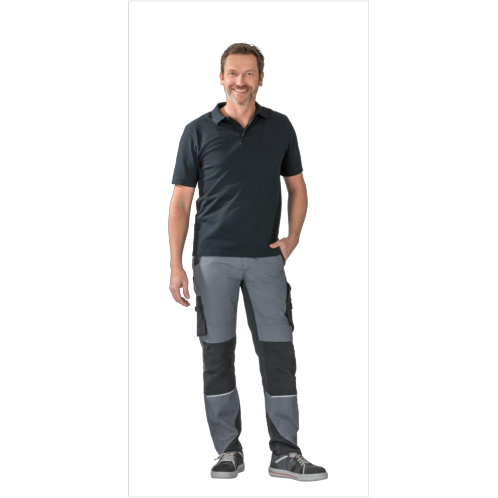 Planam Norit Herren Bundhose schiefer/schwarz Gr. 28, 6401028 – Bild 2