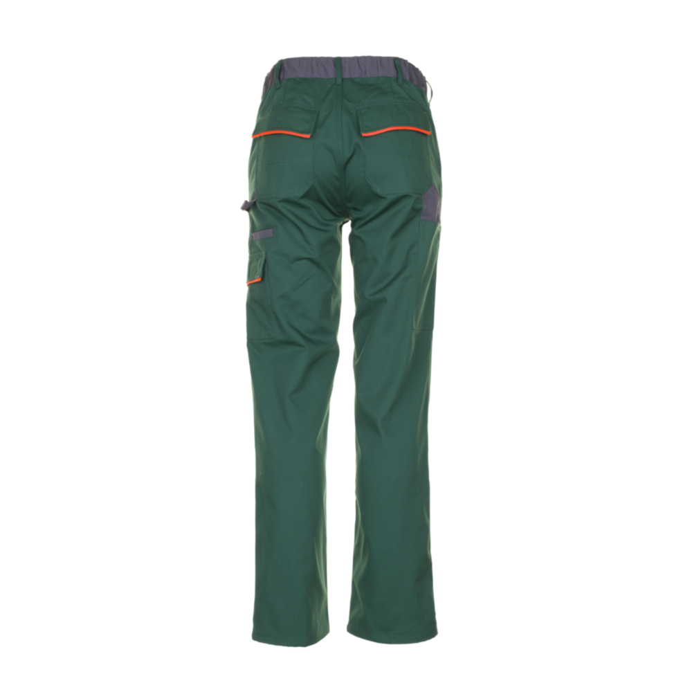 Planam Visline Bundhose grün/orange/schiefer Gr. 44, 2422044 – Bild 3
