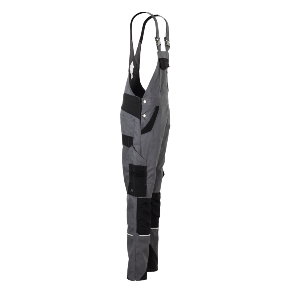 Planam Norit Damen Latzhose schiefer/schwarz Gr. 36, 6531036 – Bild 5