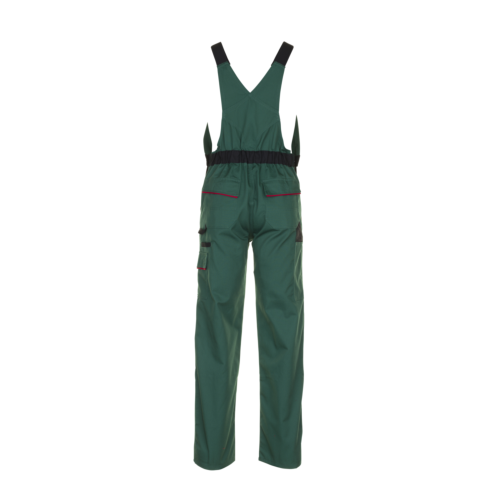 Planam Highline Latzhose grün/schwarz/rot Gr. 65, 2335065 – Bild 3