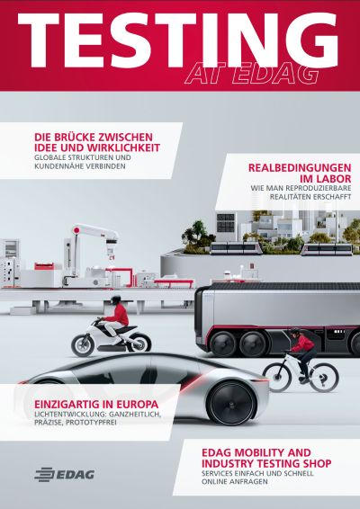 EDAG Testing Magazin Cover