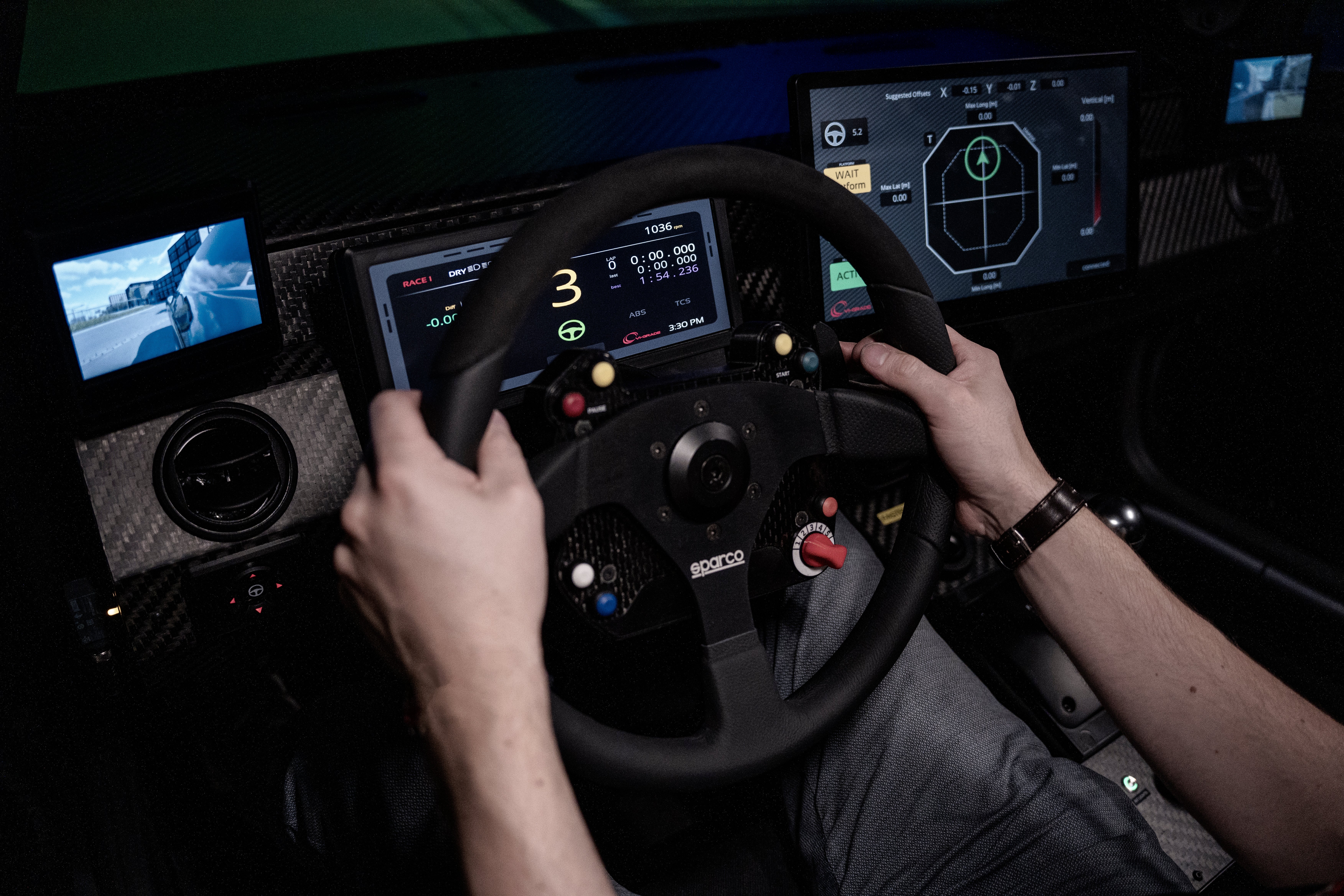 Fahrsimulator: Human Machine Interface (HMI)