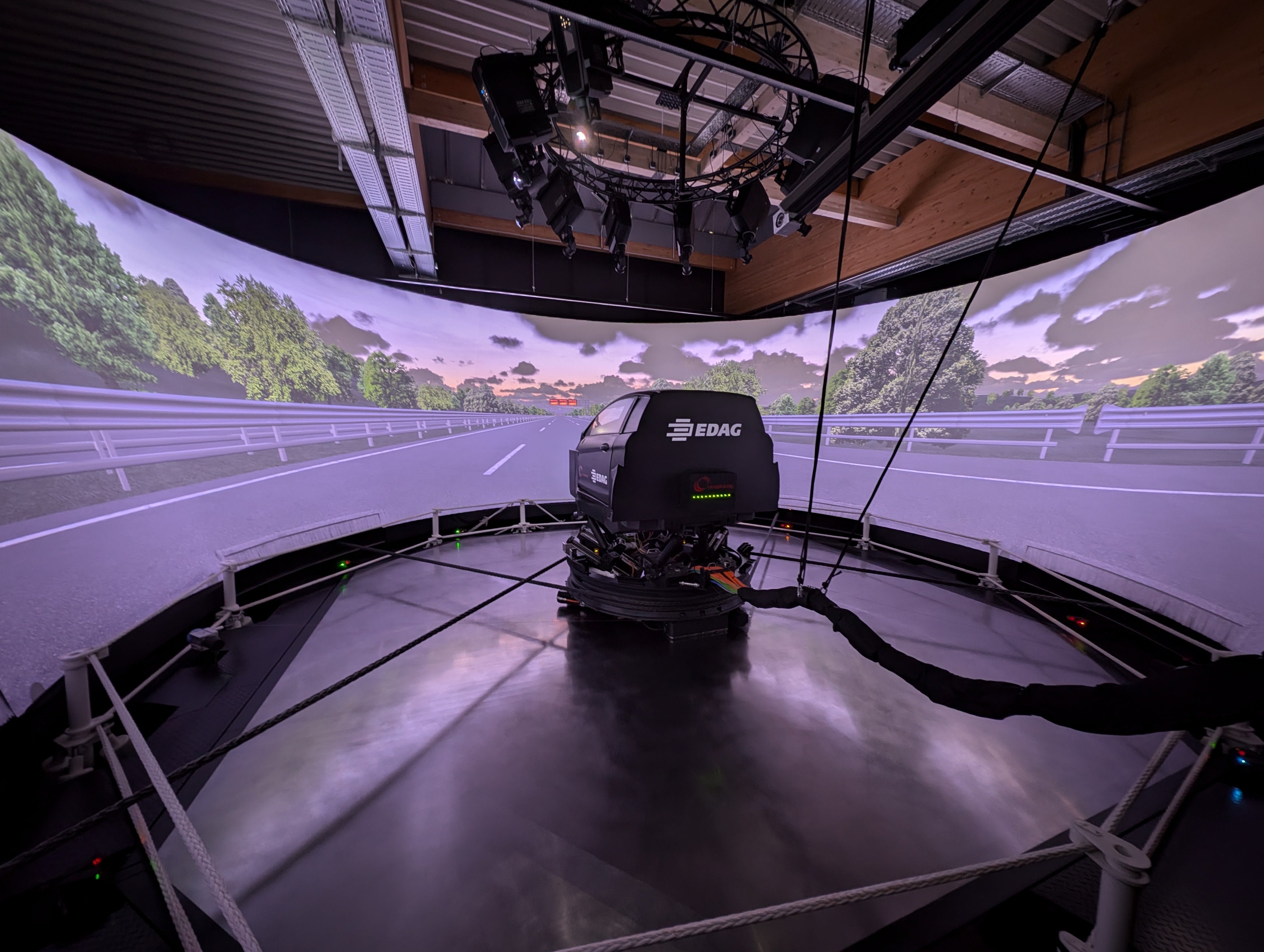 Driving simulator: Steering