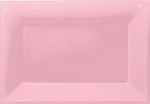 Servierplatte Rosa 3 Stück Servierplatte Rosa 3 Stück
