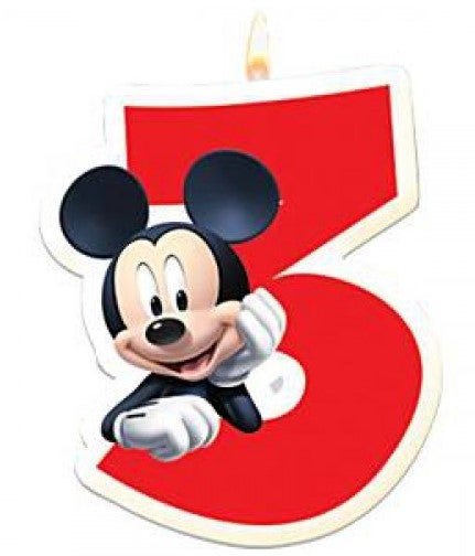 Micky Maus Kerze Nr. 3