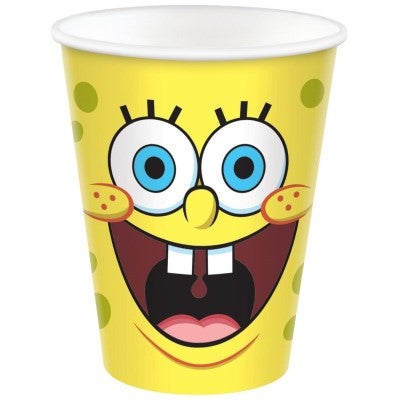 Spongebob Pappbecher 8 Stück Spongebob Pappbecher 8 Stück