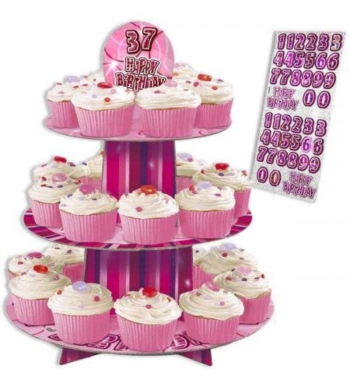 Muffin Ständer Pink Muffin Ständer Pink