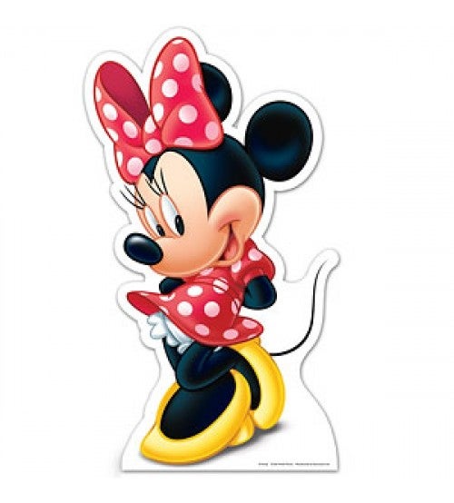 Pappfigur Minnie Maus 89cm