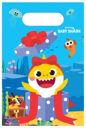 Baby Shark Party Tüten 8 Stück