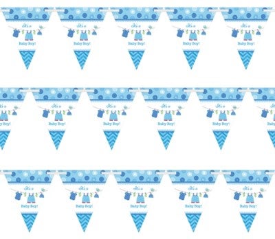 Baby Shower It's a Boy Wimpel 4,6 m