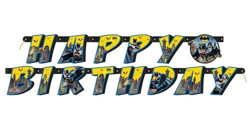 Batman Banner Happy Birthday