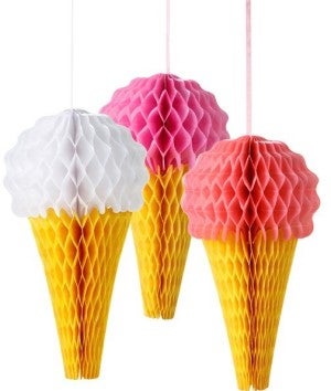 Lampion Glace 3 Stück