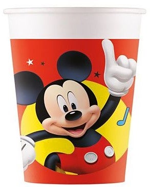 Micky Maus Pappbecher 8 Stück