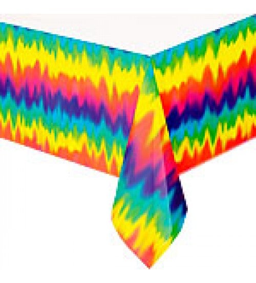 Hippie Tischdecke Papier                                            2,60 x 1,40