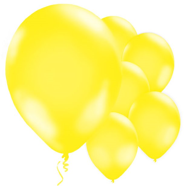 Ballon Set Gelb 10 Stück Ballon Set Gelb 10 Stück