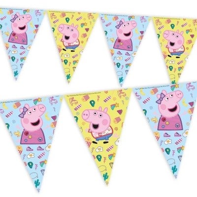 Peppa Party Wimpel 1 Stück