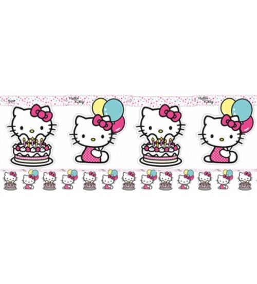 Hello Kitty Punkte Banner 1.6m