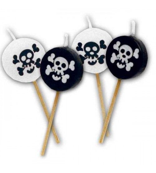 Kerzen Totenkopf 8 Stück