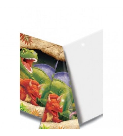 Dino Alarm Tischdecke 137 x 274 cm