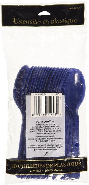 Löffel Blau 20 Stück